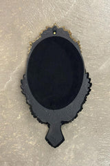 steampunk gothic raven mirror