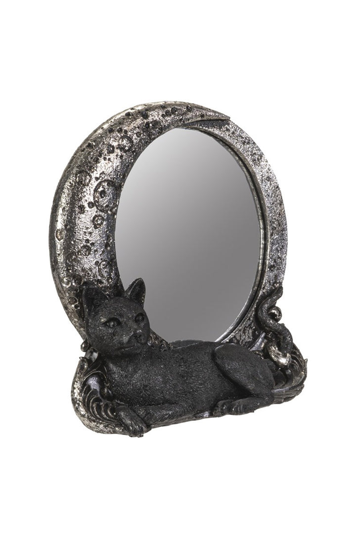 witchy crescent moon wall mirror by alchemy 