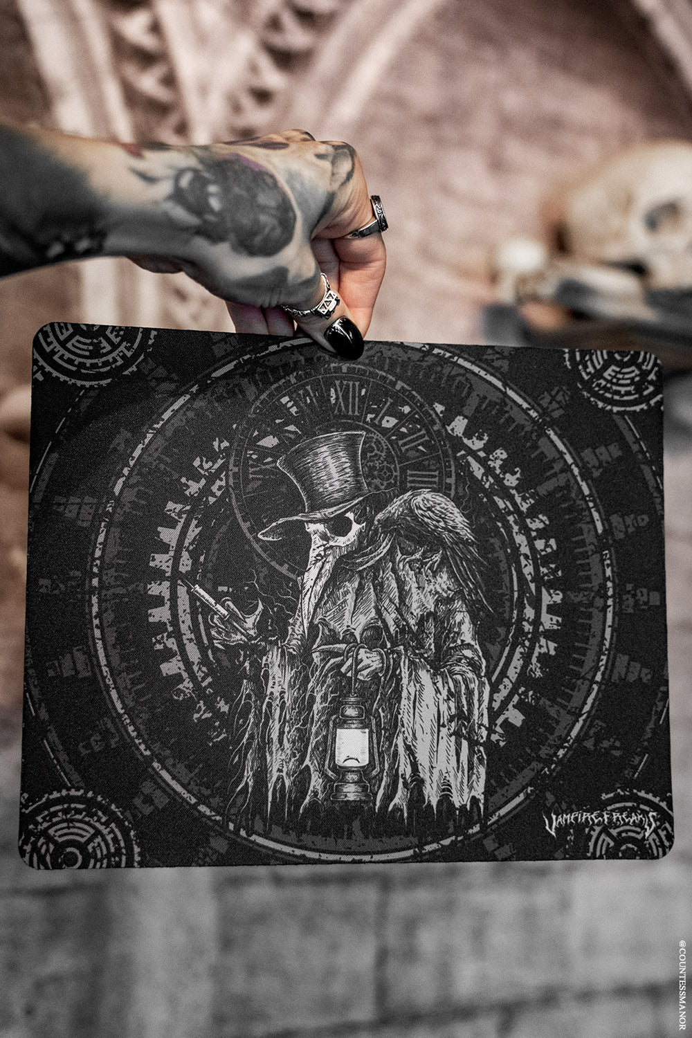 large gothic mouse pad