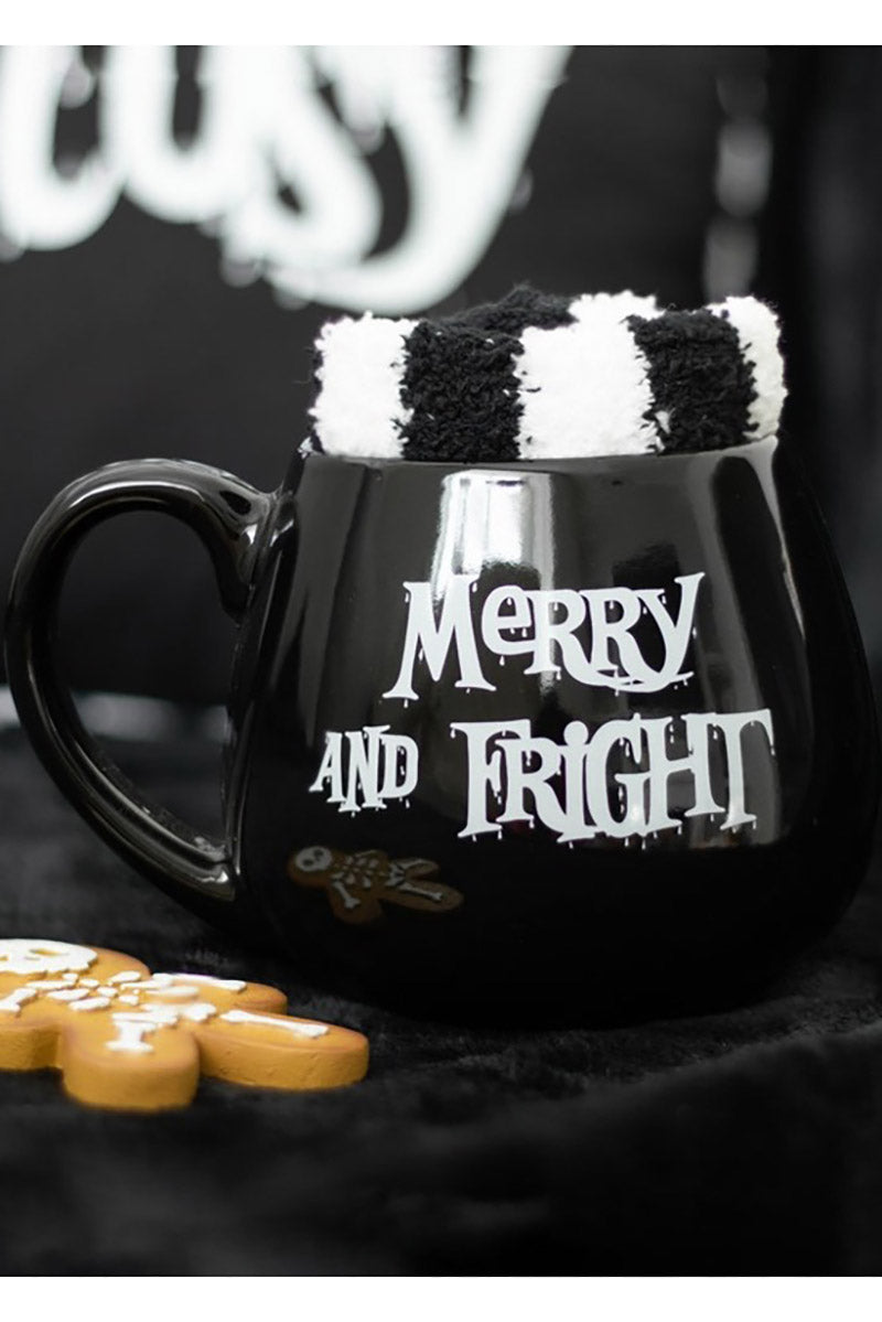 goth christmas mug set