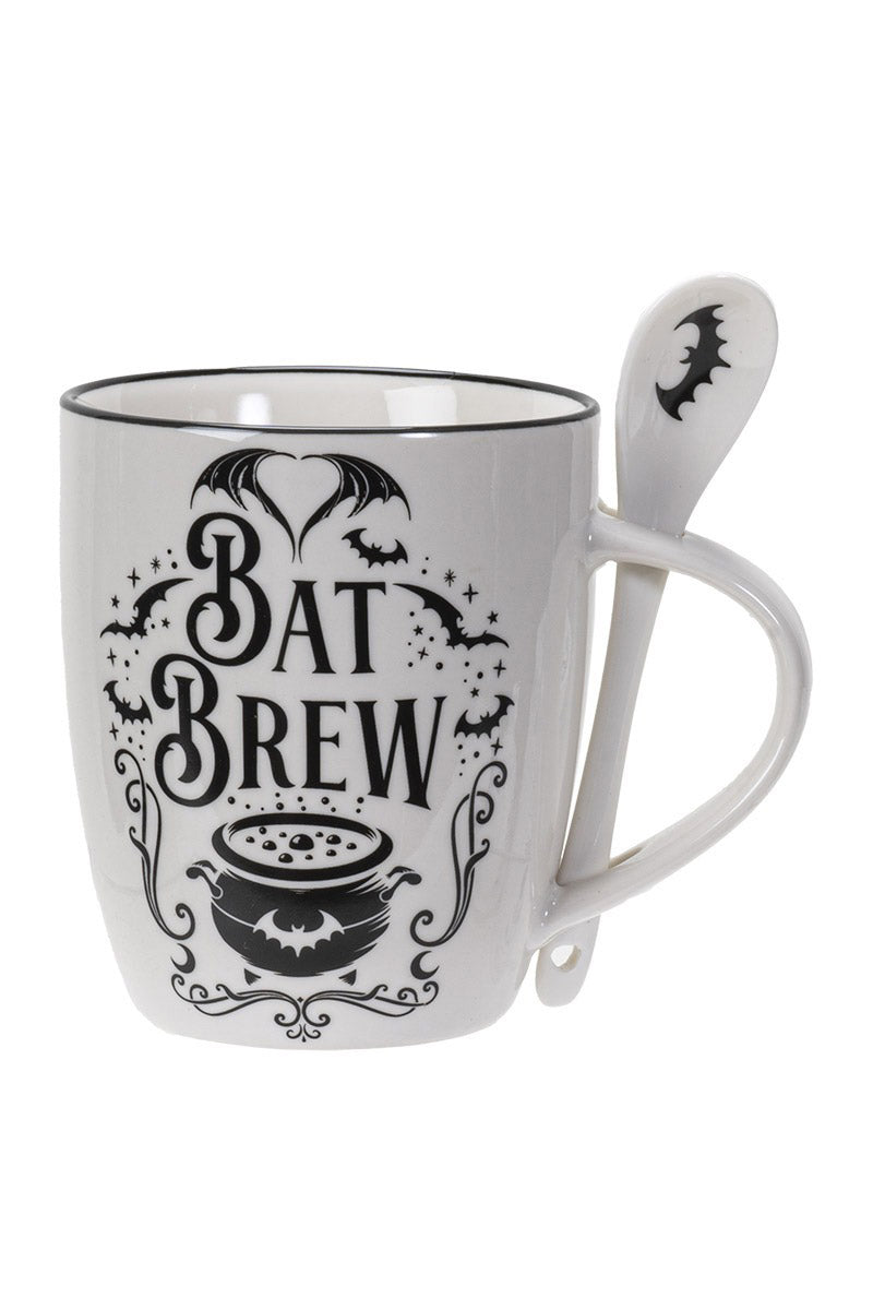 Bat Brew Mug & Spoon Set