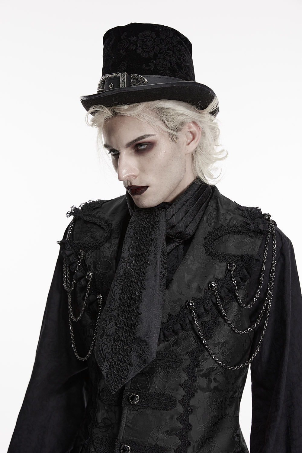mens cravat  Victorian gothic necktie