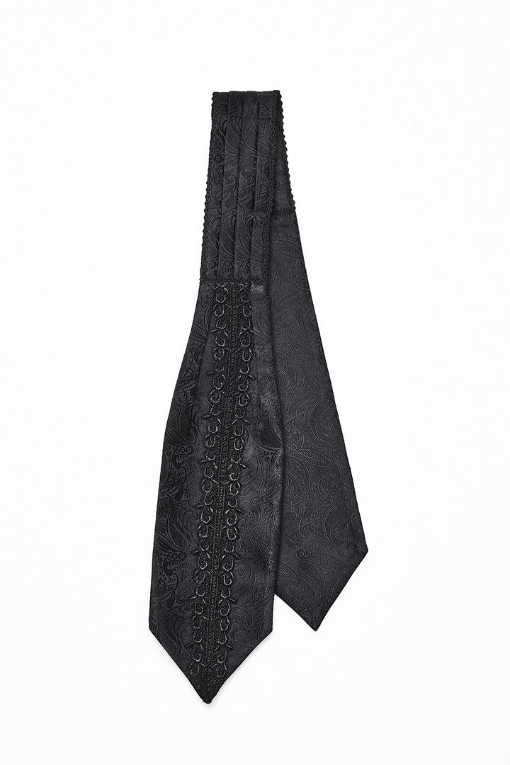  Victorian gothic necktie ascot for men