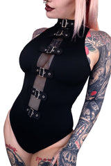 high collar wet suit one piece swimsuit  