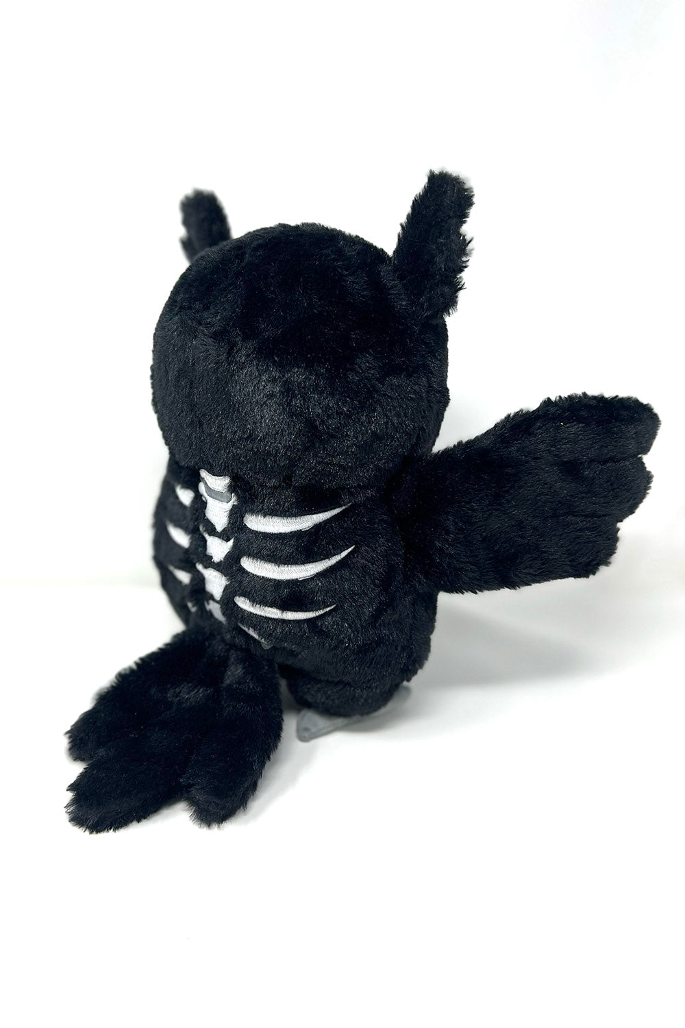 spooky cute large skeleton owl toy