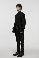 black goth-pants
