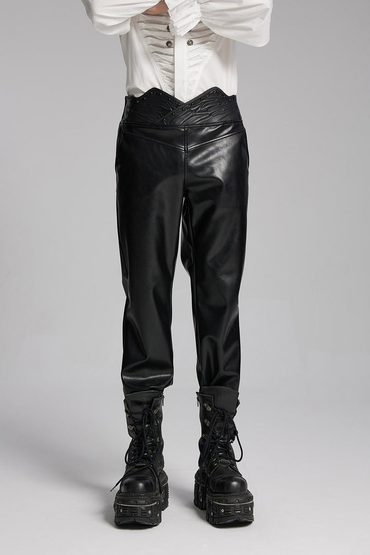 gothic mens pants