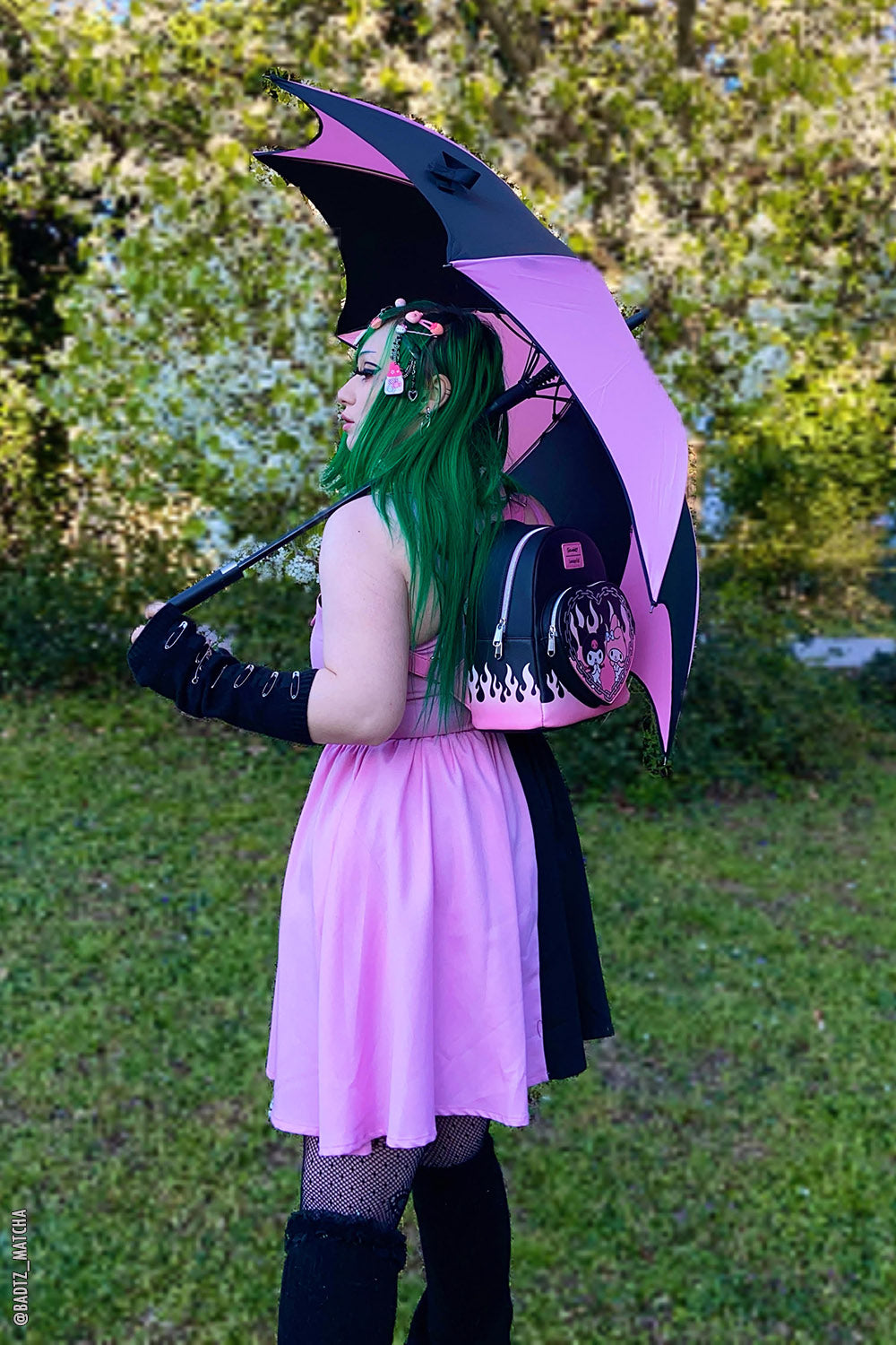 pastel goth umbrella