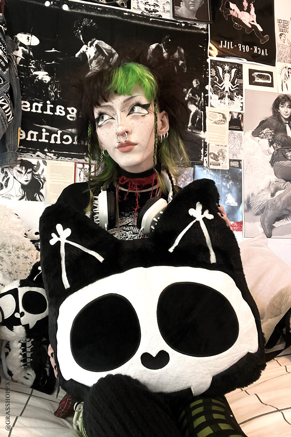 plush emo pillow by vampirefreaks