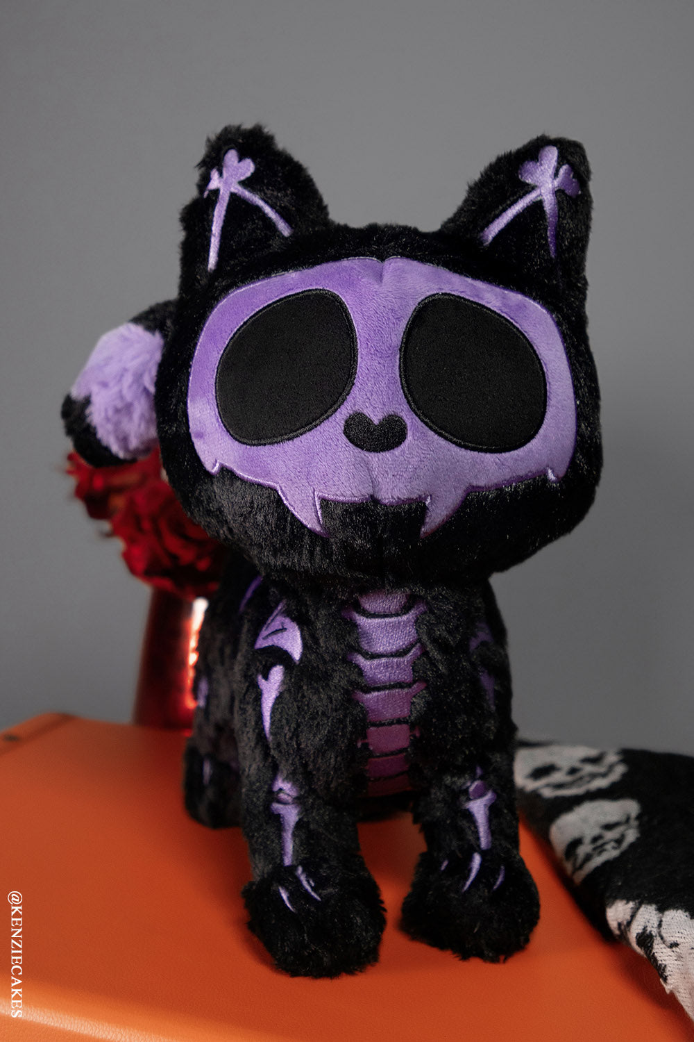 Skelekitty Plush Toy [Purple Bones Limited Edition] – VampireFreaks