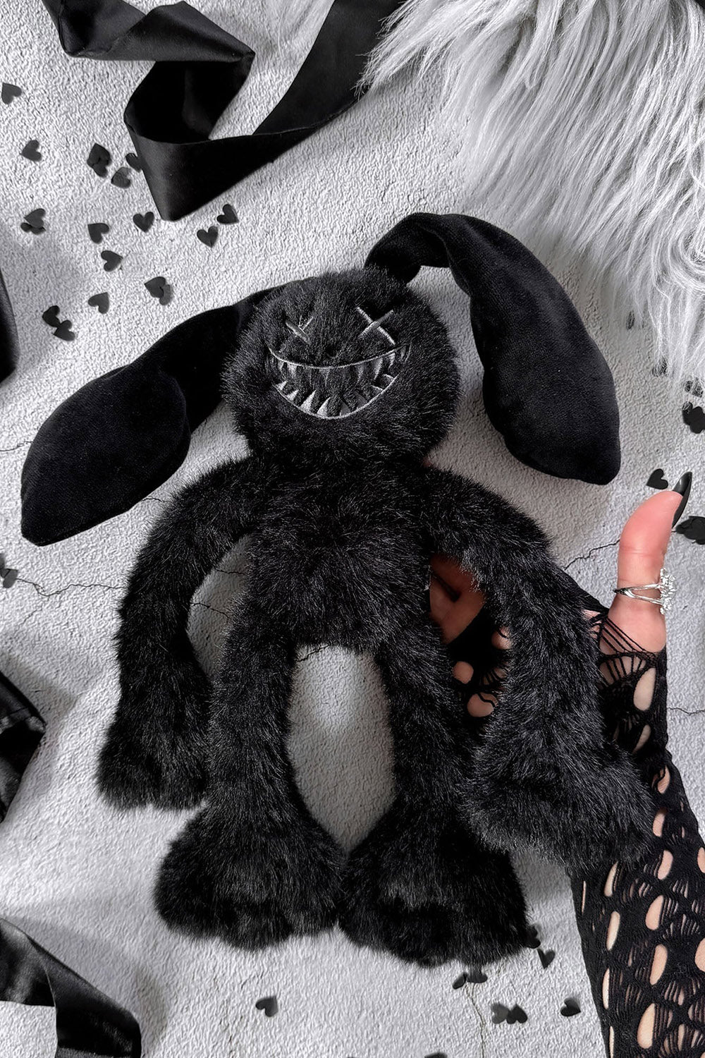 creepy bunny plush toy