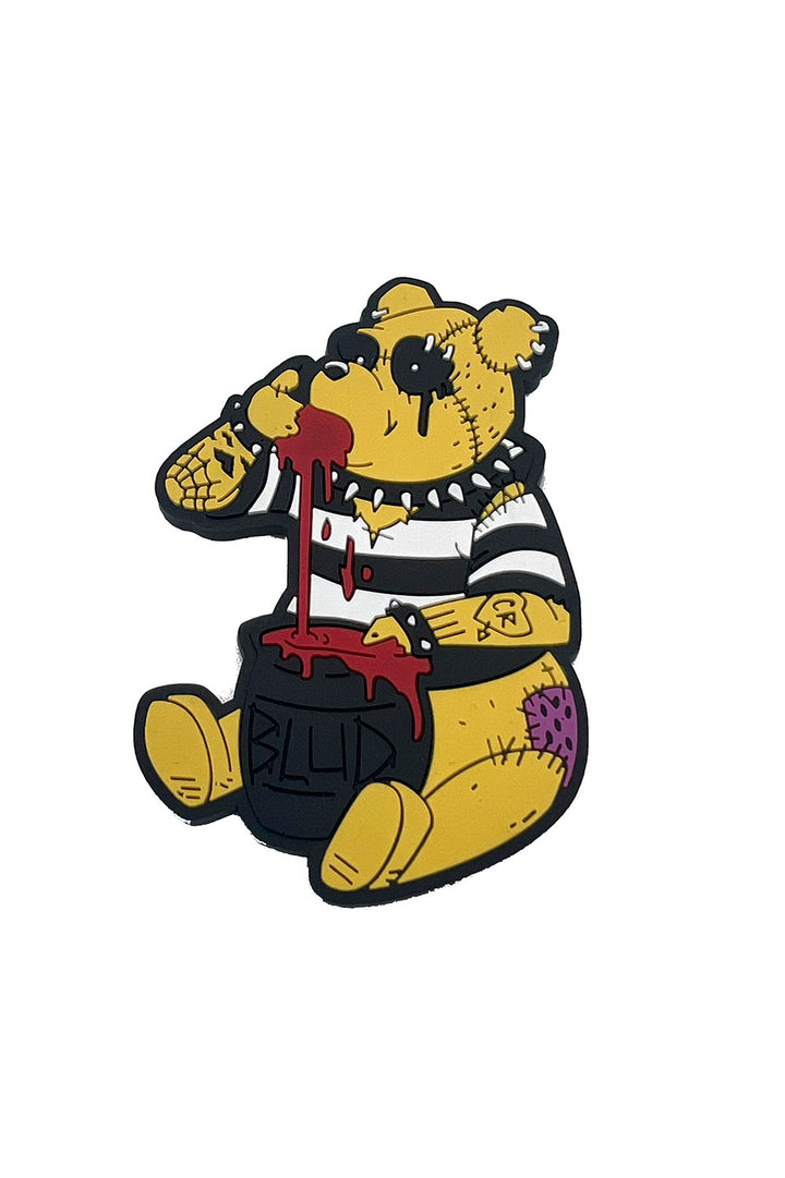 Winnie the Pooh's Bloody Honey Rubber Magnet