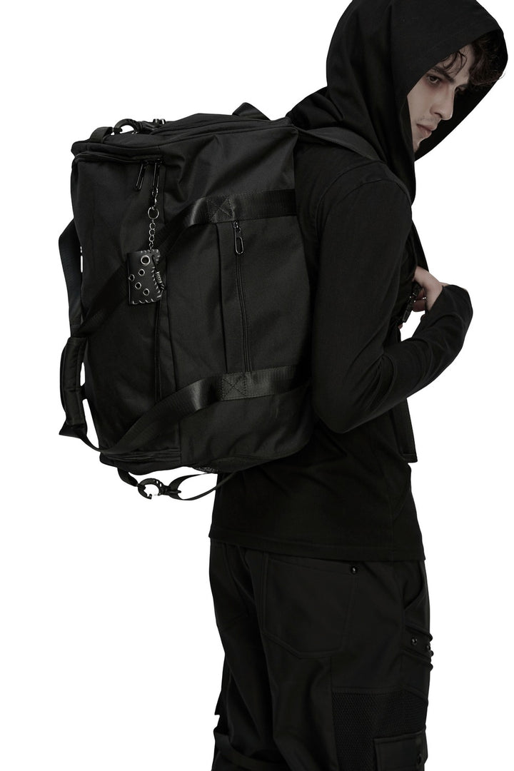 studded mens backpack