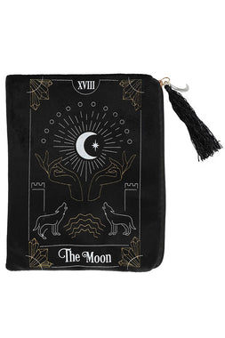 The Moon Tarot Card Zipper Pouch