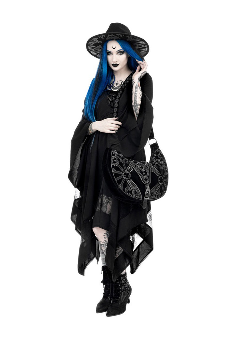 vintage goth style hobo gothic bag