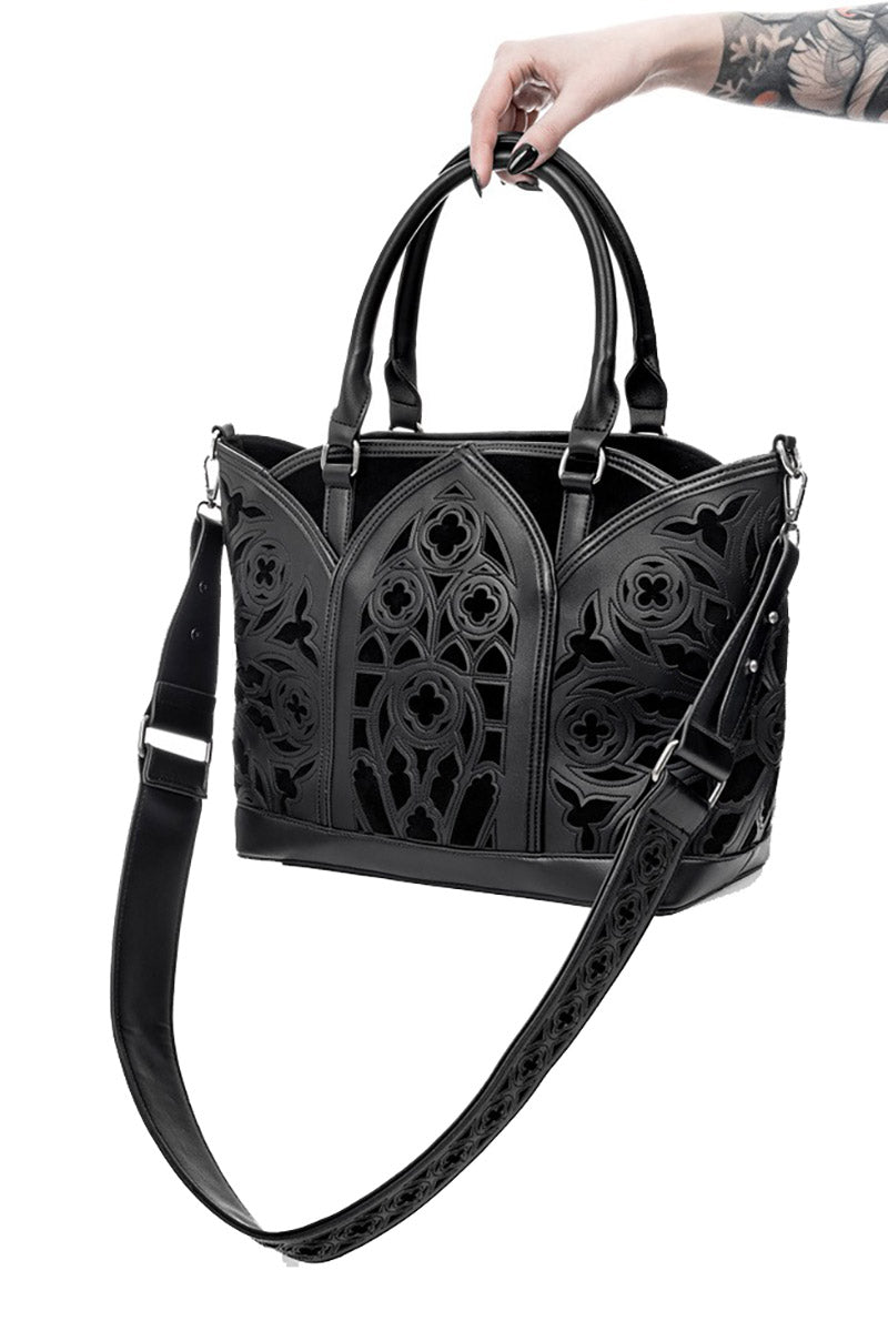 gothic church arches handbag