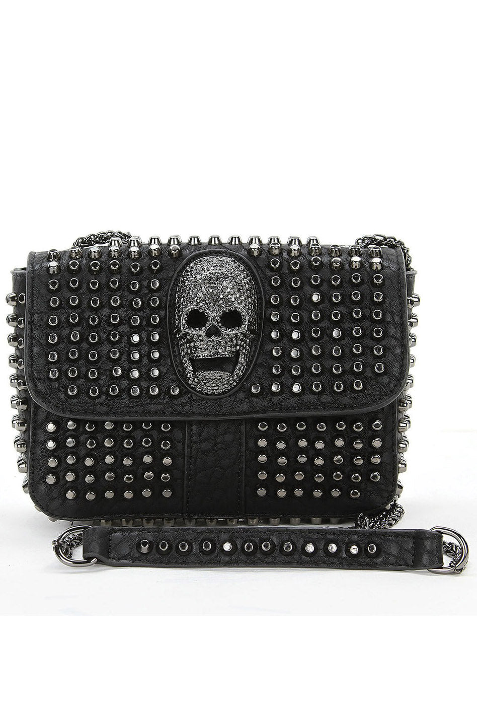 punk rock studded purse