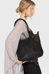 killstar slouchy hobo goth bag 