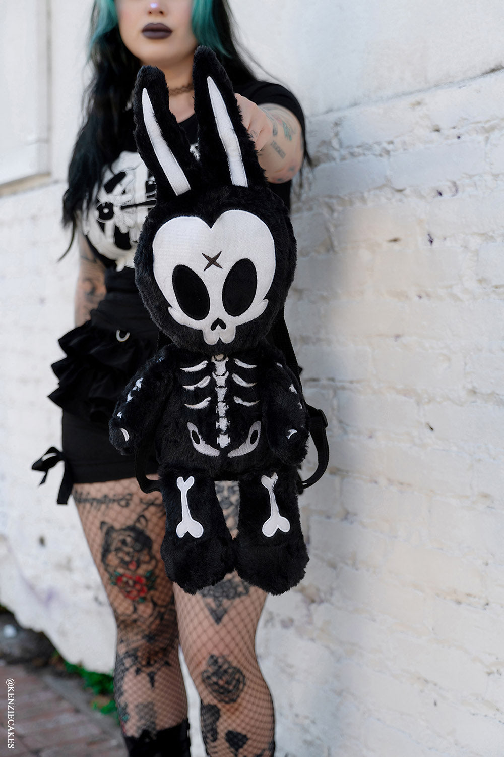 creepy cute plushie backpack