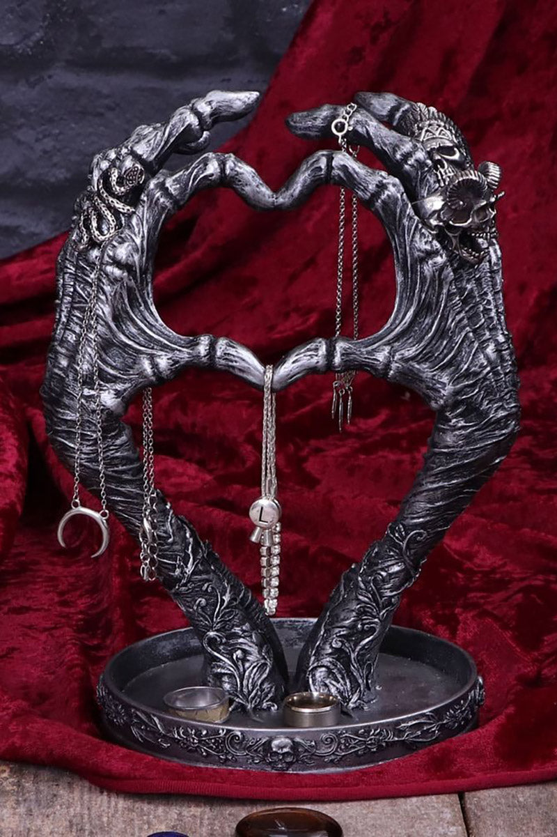 goth necklace holder