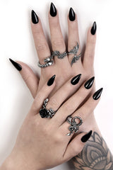 womens gothic rings by alchemy 