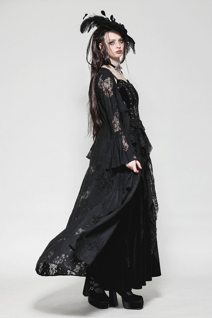 maxi lace cardigan for summer
