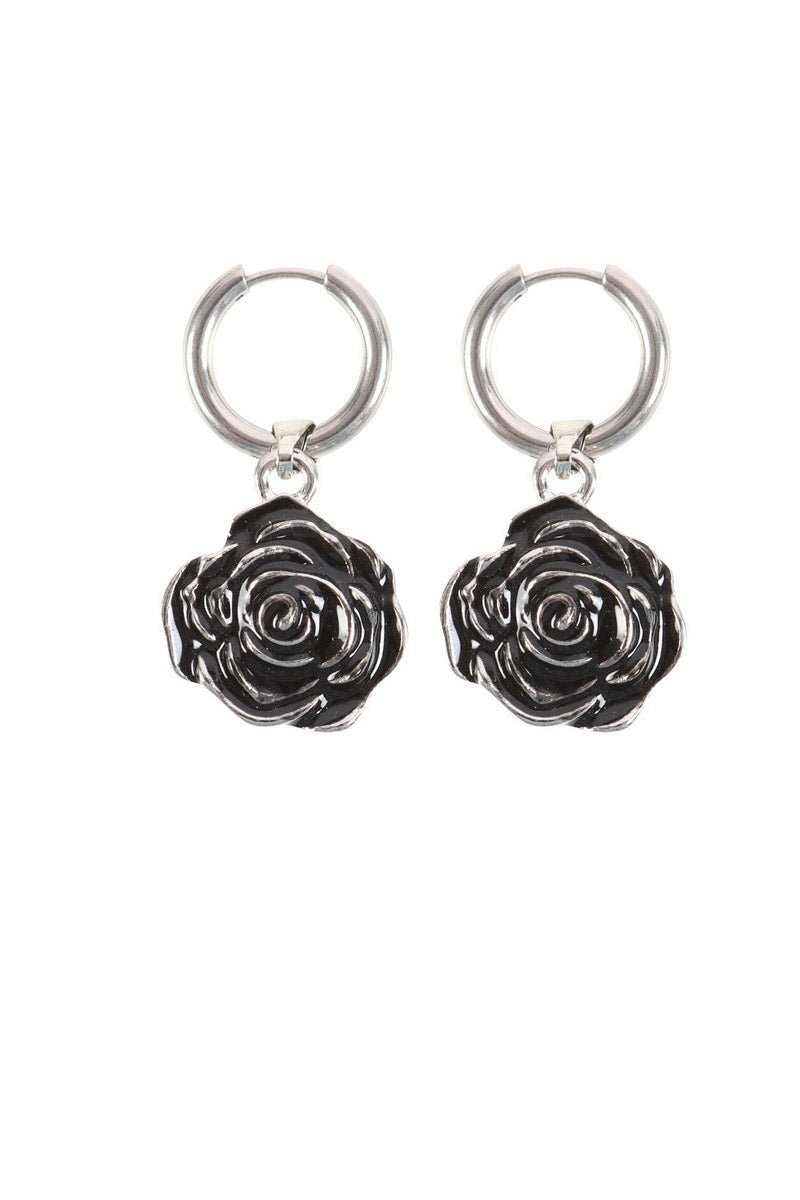 Gothic Rose Earrings