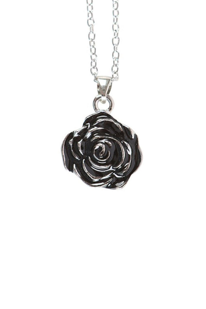 Gothic Rose Pendant Necklace - jewelry - VampireFreaks - Something Different