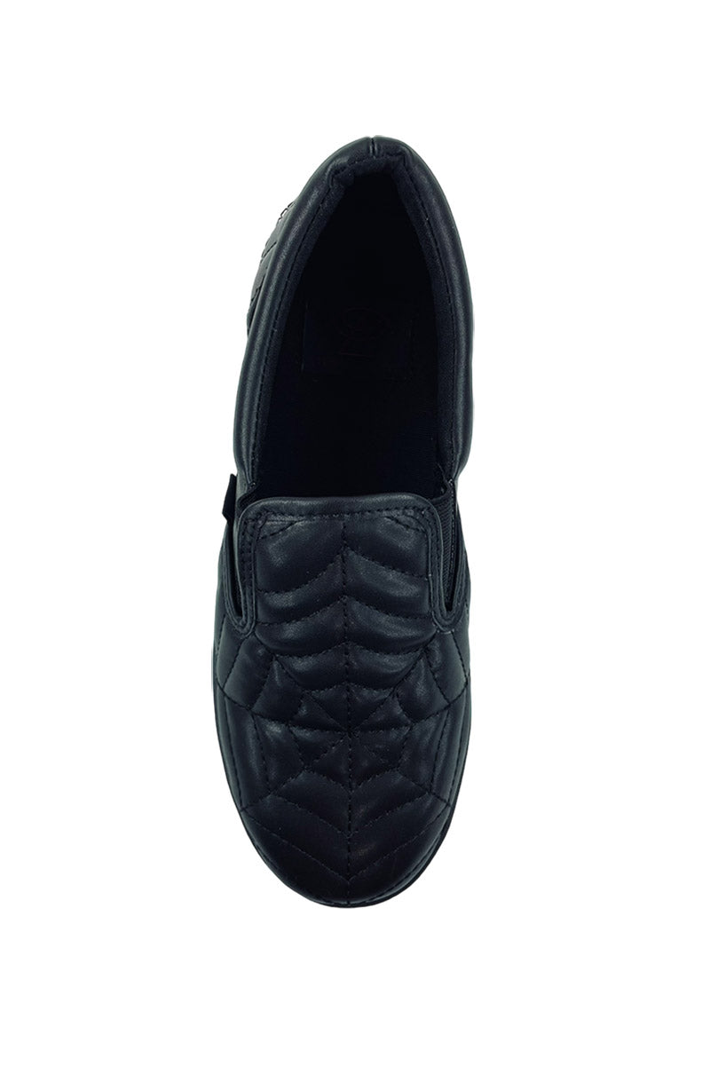 gothic slip on summer shoes