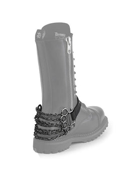 Demonia Chain Boot Harness [PAIR]