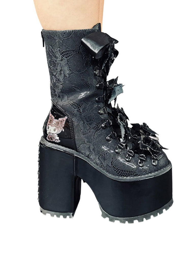 womens gothic kuromi shoes