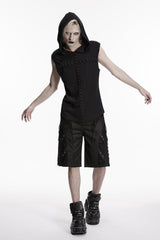 mens gothic shorts