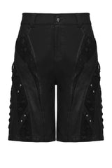 mens gothic shorts by punk rave