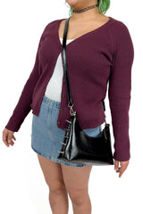 small sized punk spiked purse