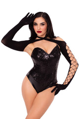 womens gothic netted shrug