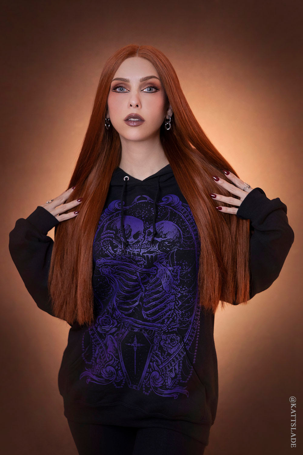 gothic romance skeleton clothes