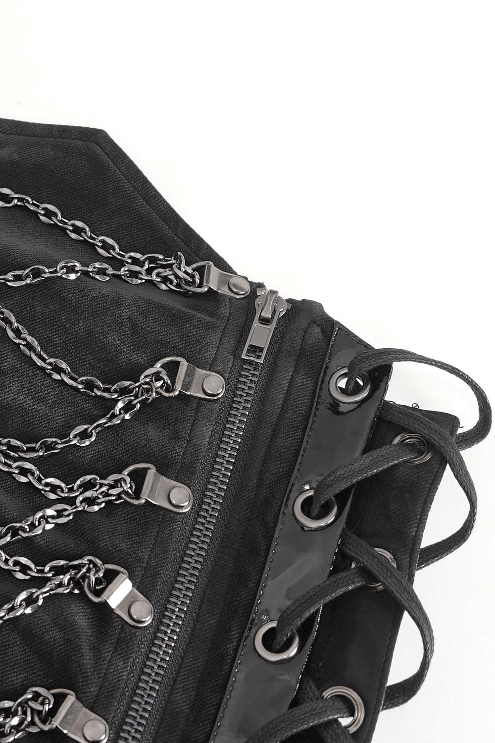 womens highwaisted post-apocalyptic maxi skirt