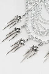 spiked skull harness