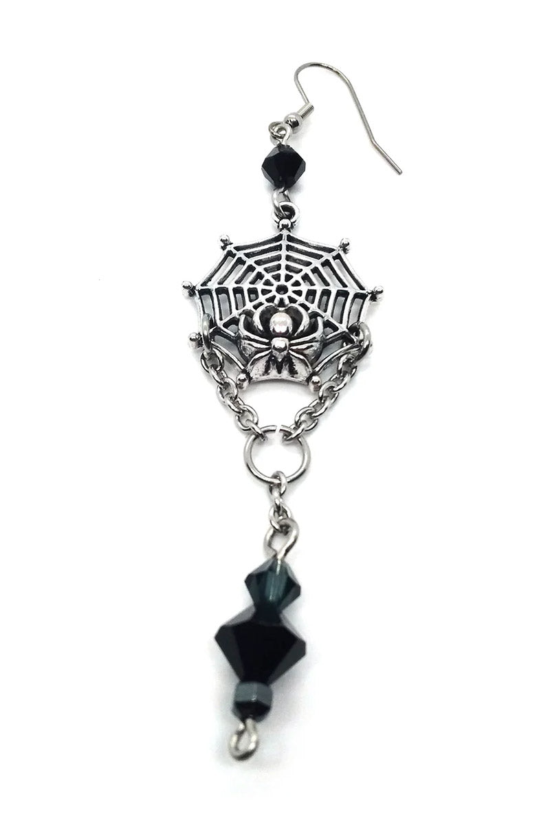 womens halloween goth dangle drop earrings