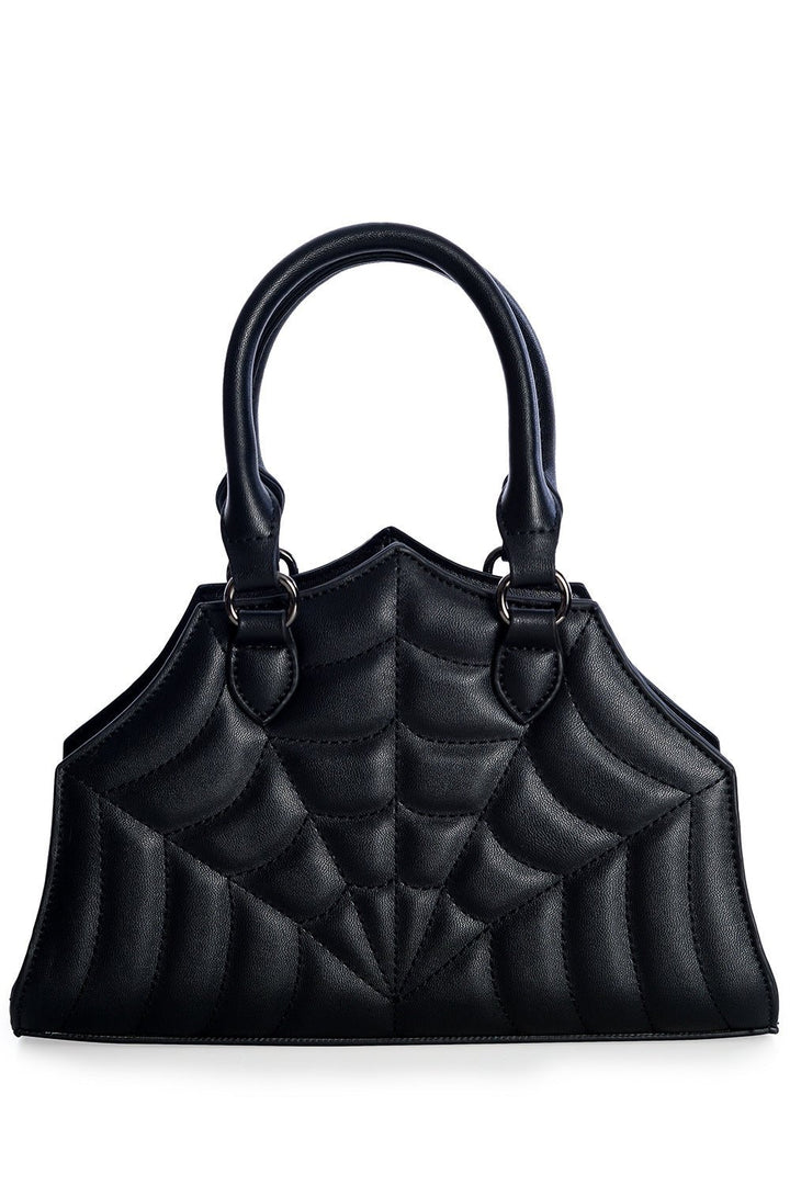 Gothic Spiderweb Handbag - bags & wallets - VampireFreaks - Banned Apparel / Lost Queen