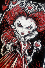 gothic dark alice in wonderland queen of hearts clothing