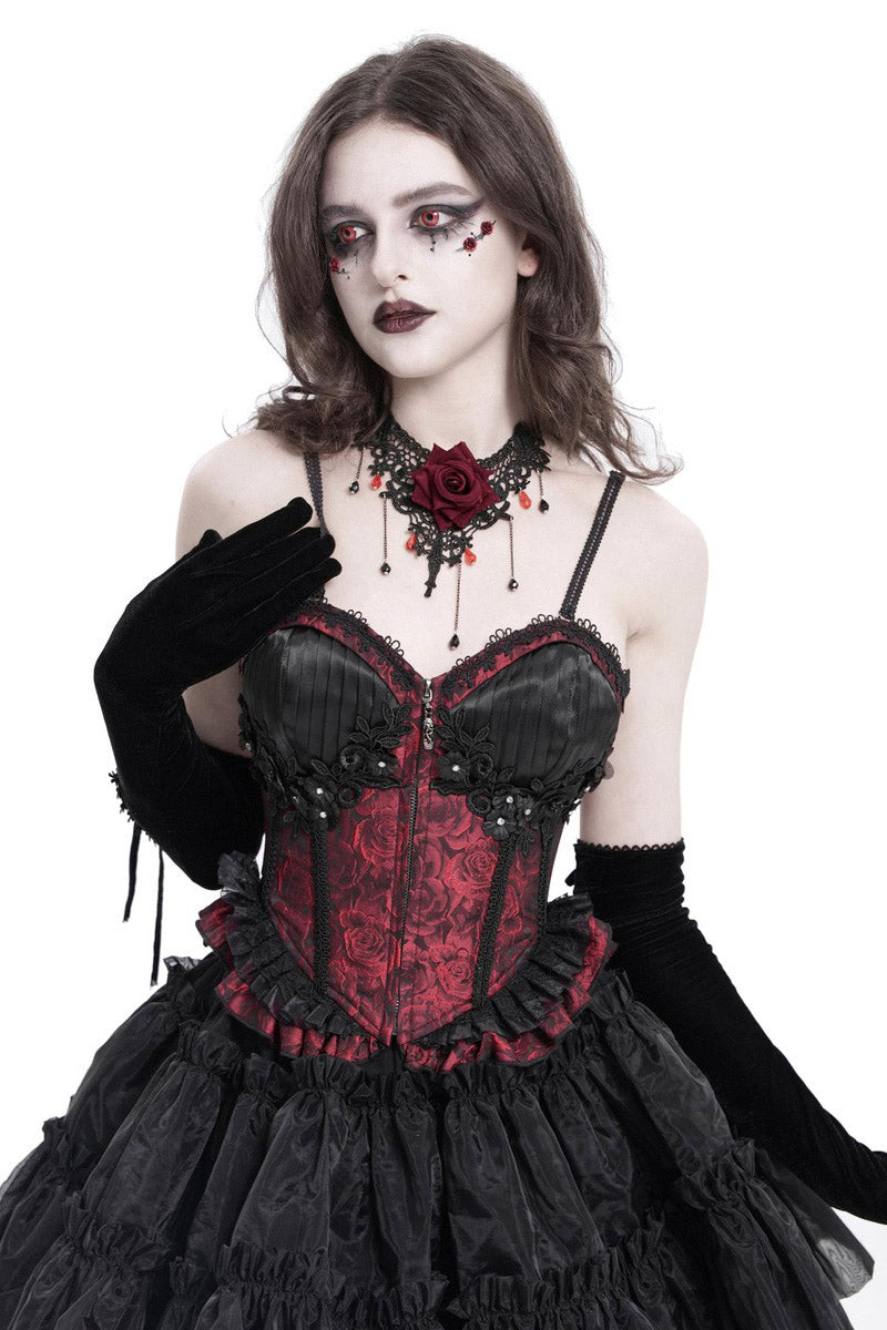 gothic corset top