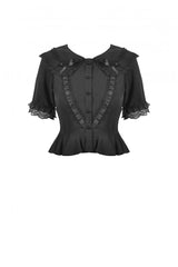 Gothic Tea Party Top - womens tops - VampireFreaks - Dark In Love