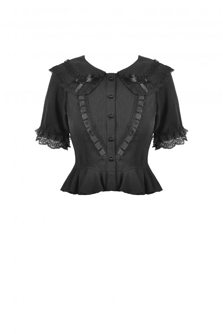 Gothic Tea Party Top - womens tops - VampireFreaks - Dark In Love