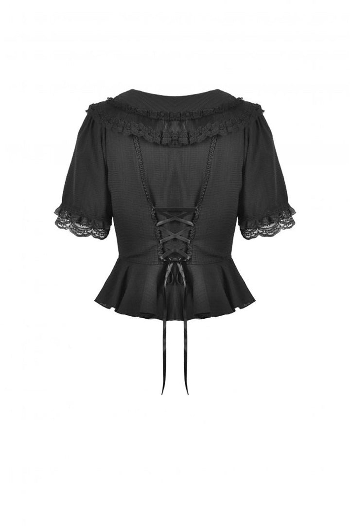 Gothic Tea Party Top - womens tops - VampireFreaks - Dark In Love