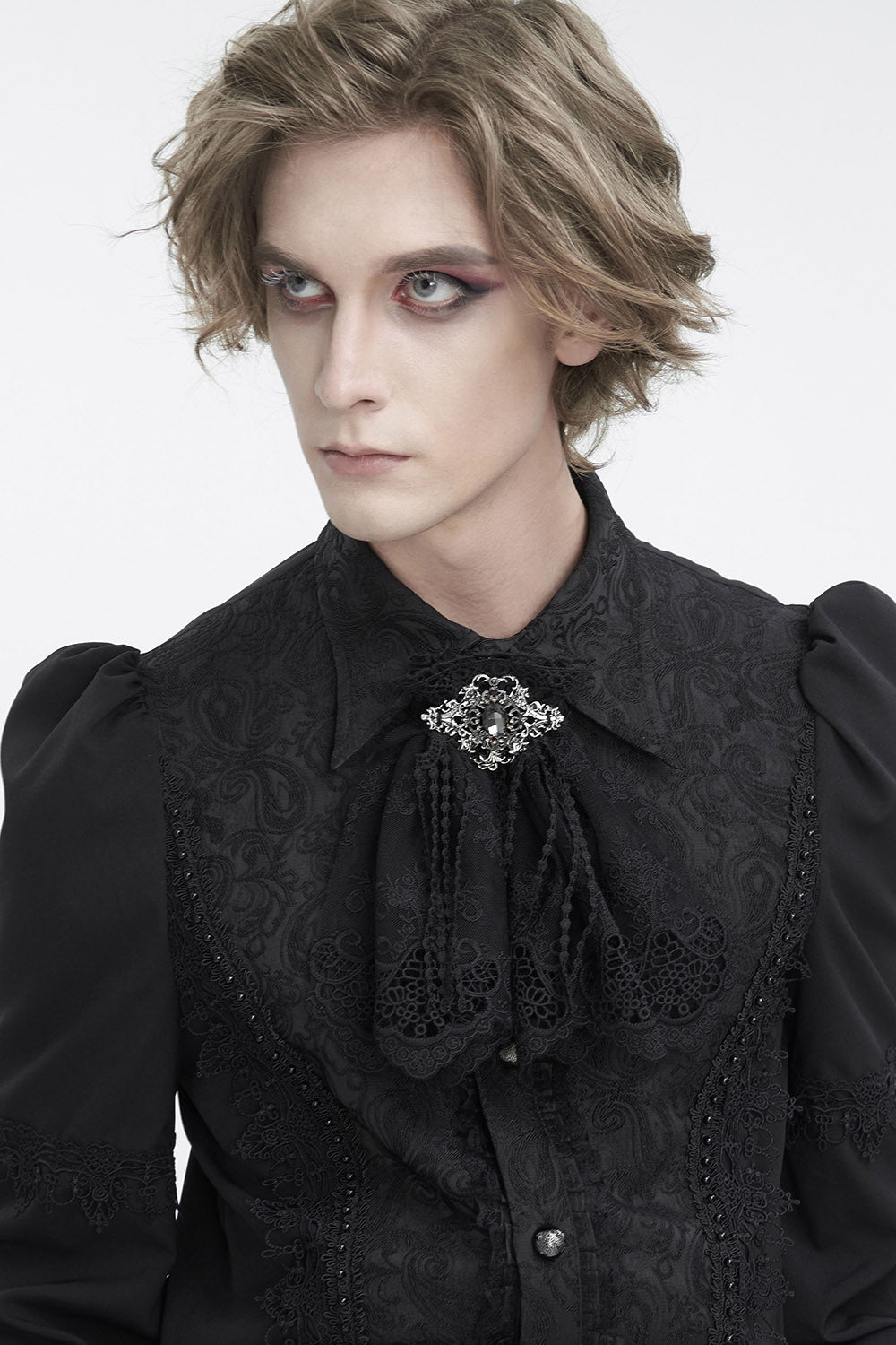 Vampire Goth Dark Alchemy Vampire Goth Cravat Tie โ VampireFreaks