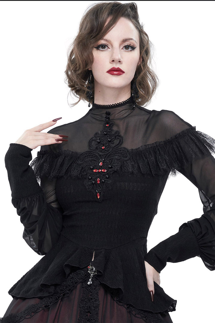 gothic blouse