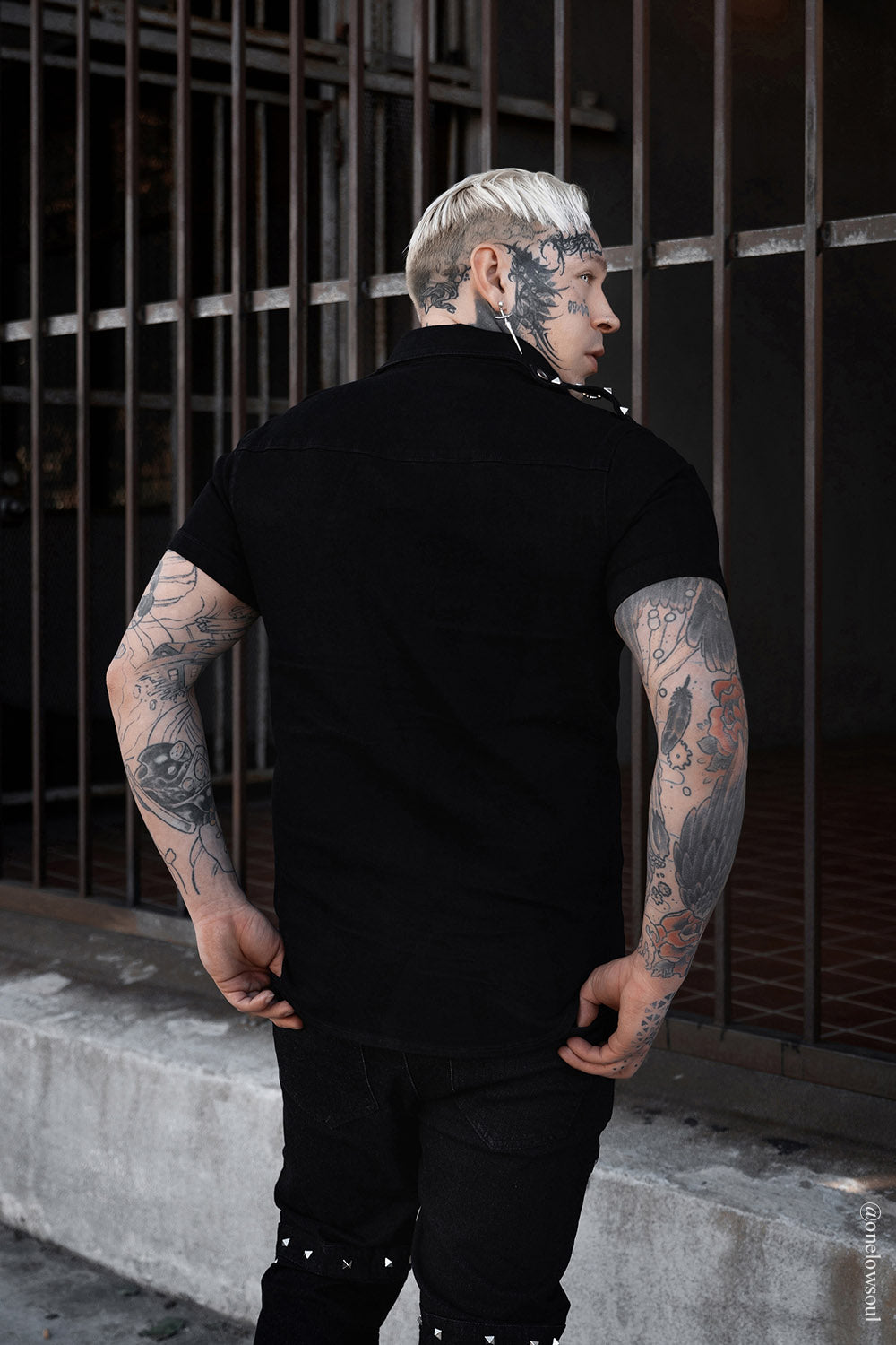 gothic shirt for men