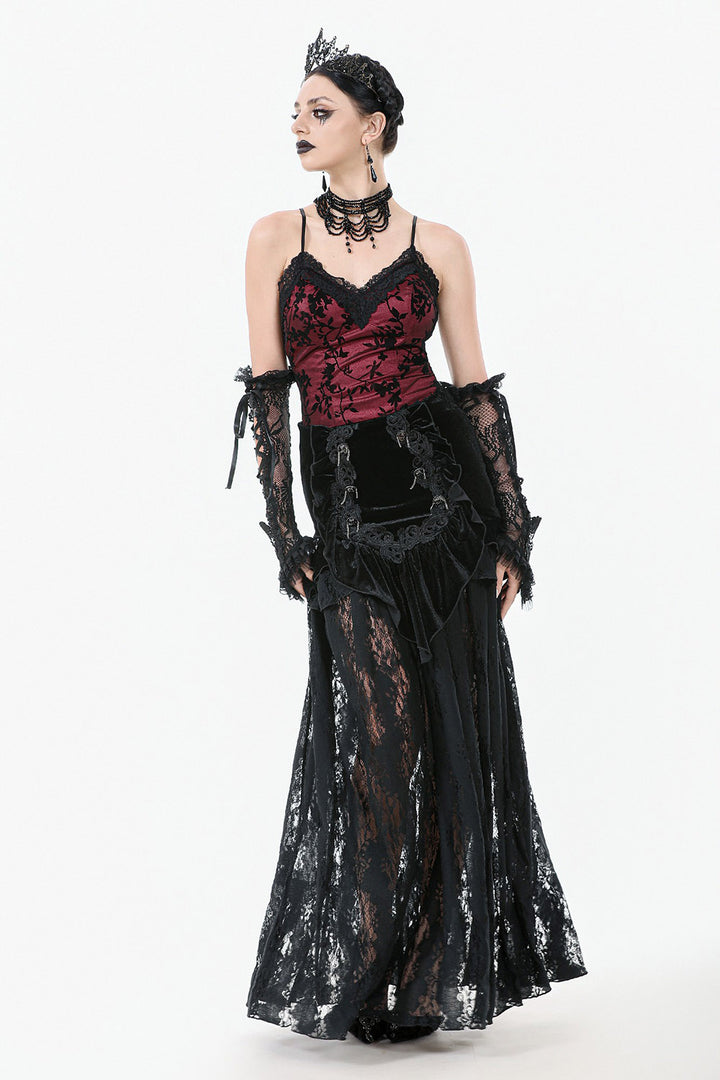 dark in love red camisole 