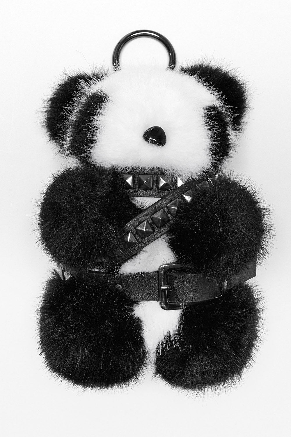 creepy cute panda bear plushie toy